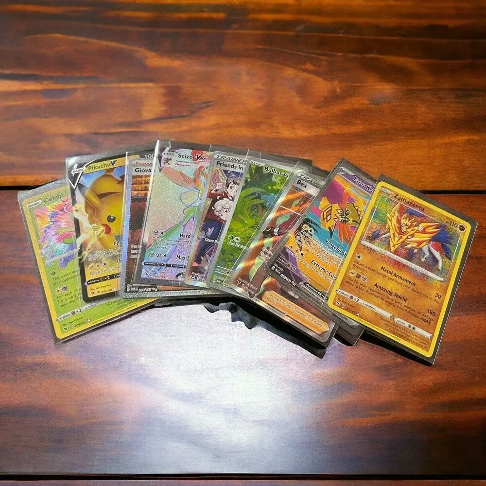 Pokémon Elite Mystery Mix: 1 Holo, Full Art, V, VMAX, Trainer - Power Unveiled